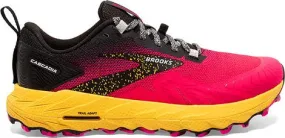 Brooks Running Brooks Cascadia 17 Rosa Amarillo Zapatillas de Trail para Mujer