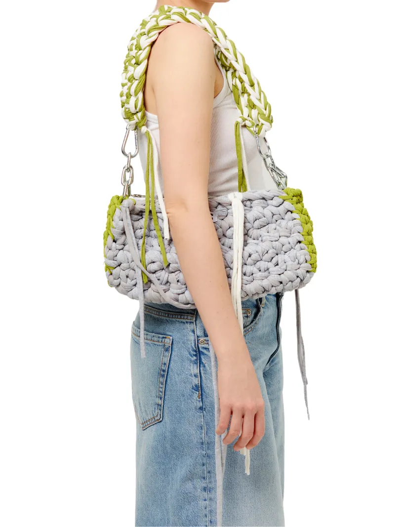 Copenhague bag lima y gris