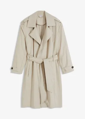 Gabardina Beige