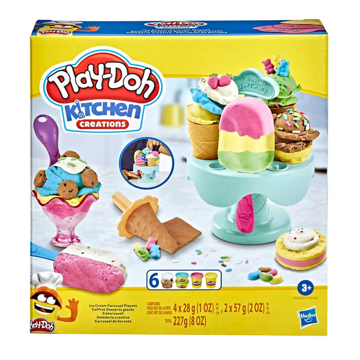PLAYDOH COCINA SET HELADERíA CREATIVA