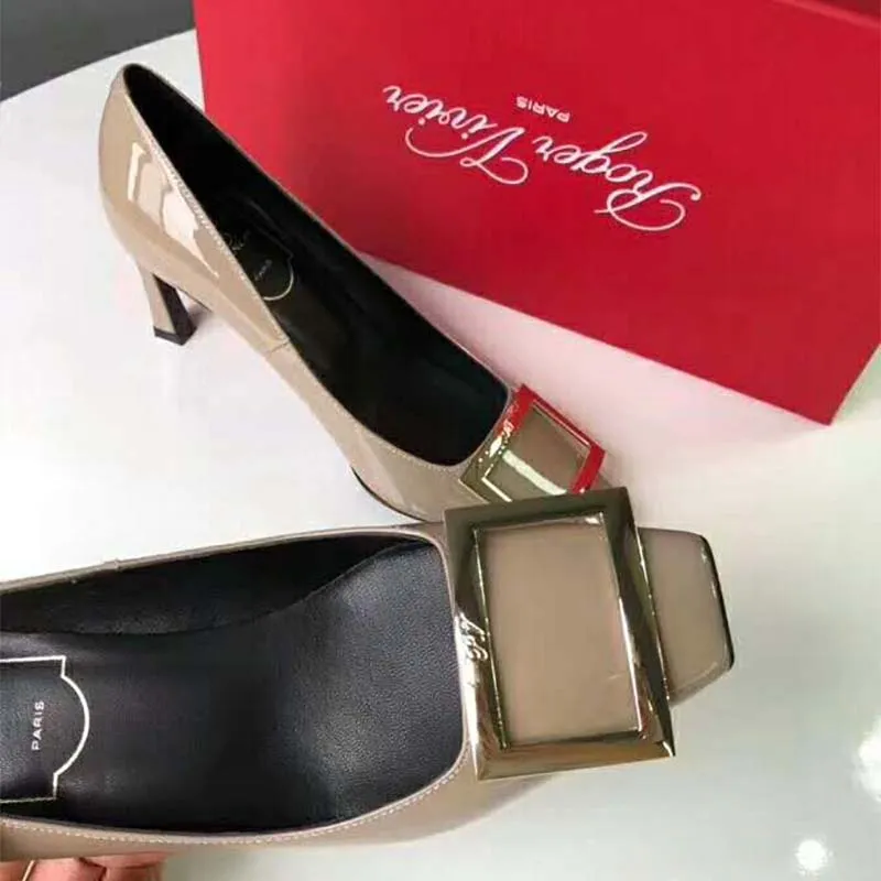 ROGER VIVIER MUJER BELLE VIVIER ZAPATOS DE SALóN TROMPETTE CHAROLARENA