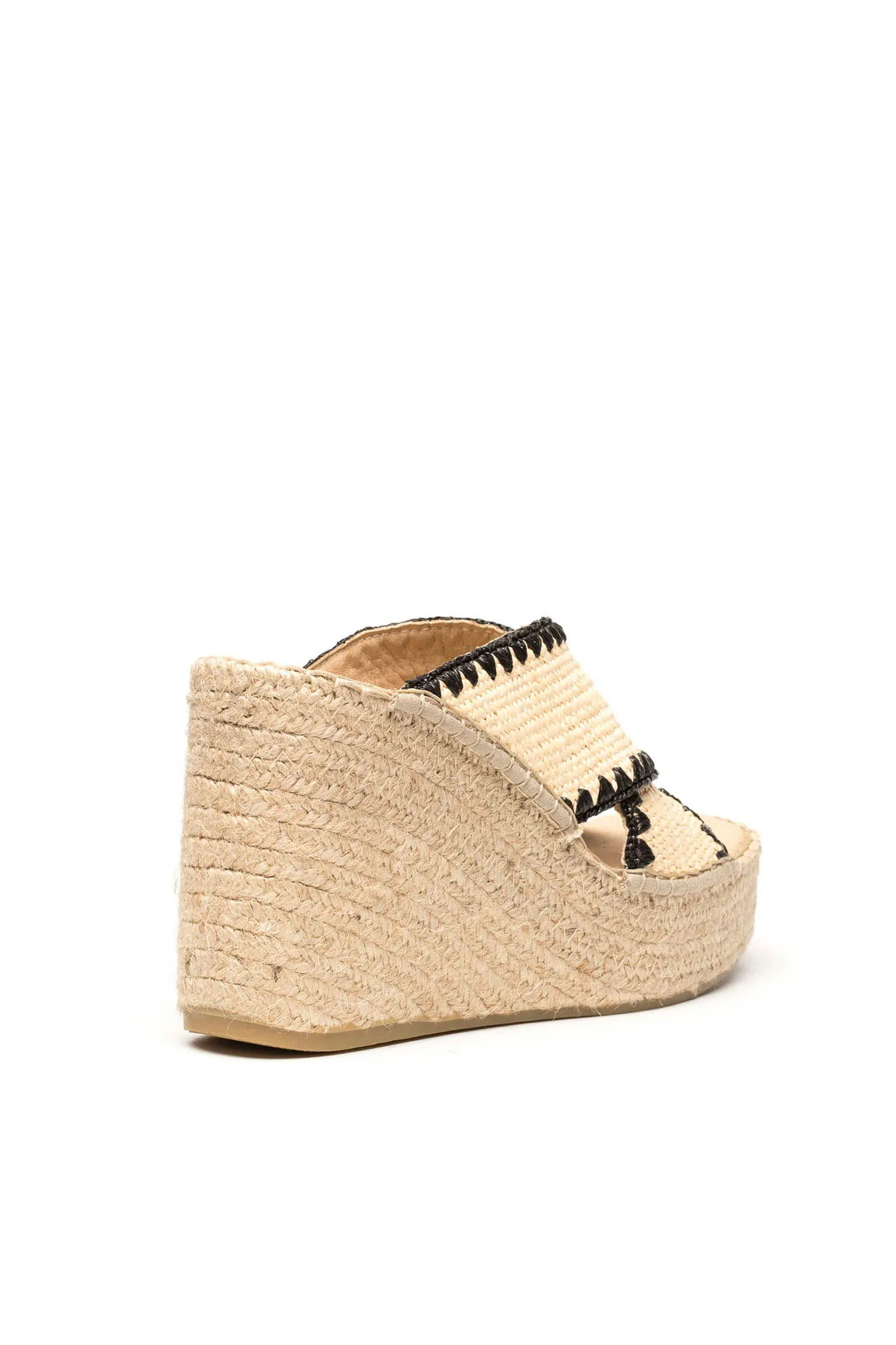 Sandalia plataforma yute