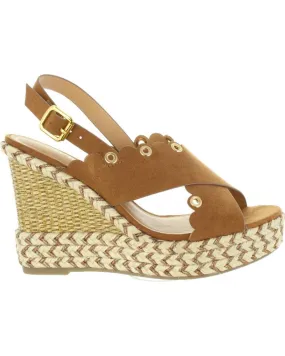 Zapatos de cuña de Mujer URBAN 391013-B6600 NATURAL